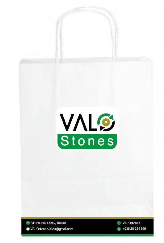 VAL Stones Cardboard Bag